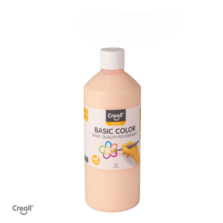 CREALL Gouache Basic 500ml 93 Pastel Orange