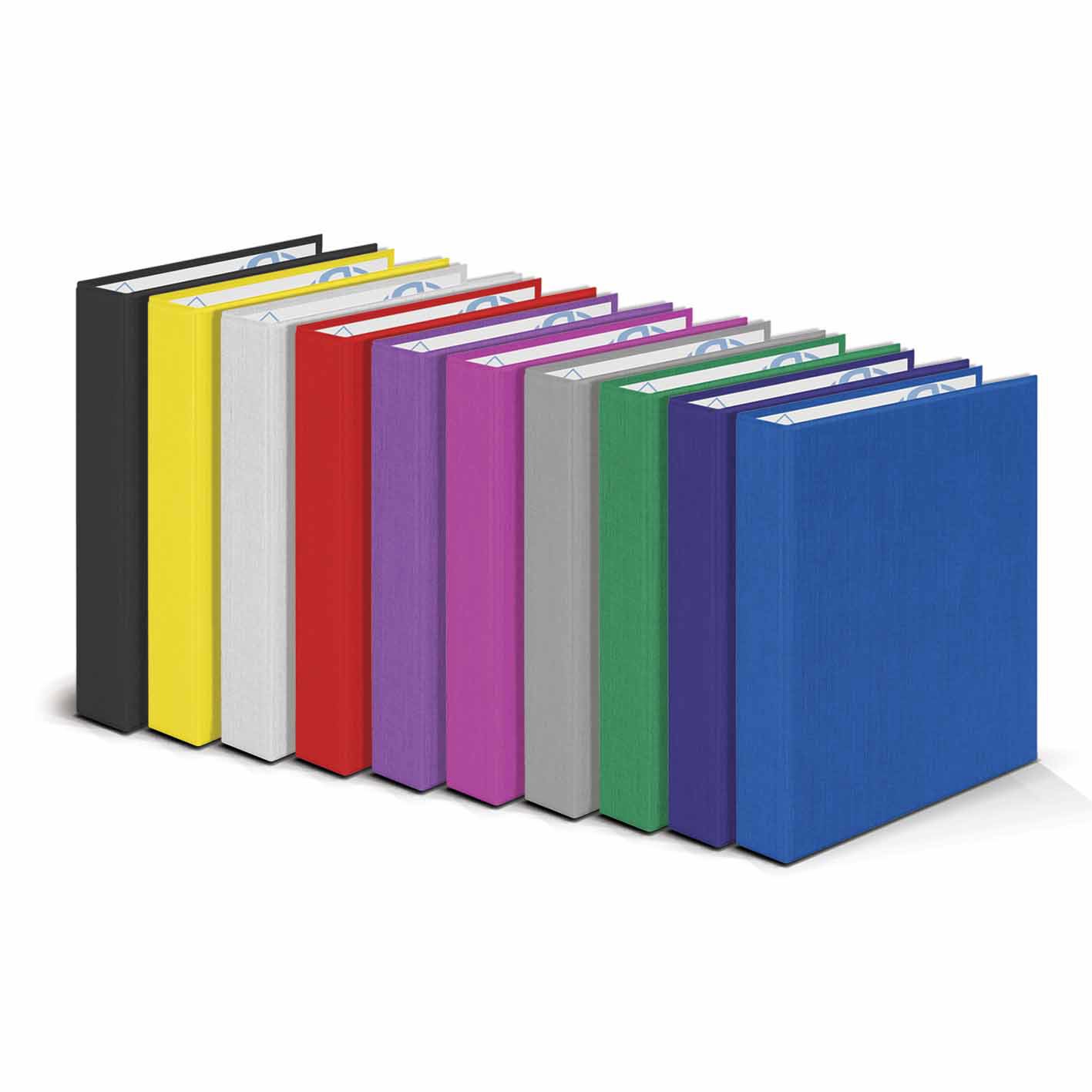 BRIO Ring Binder PP 4R 30mm A4 10 Assorted Colors