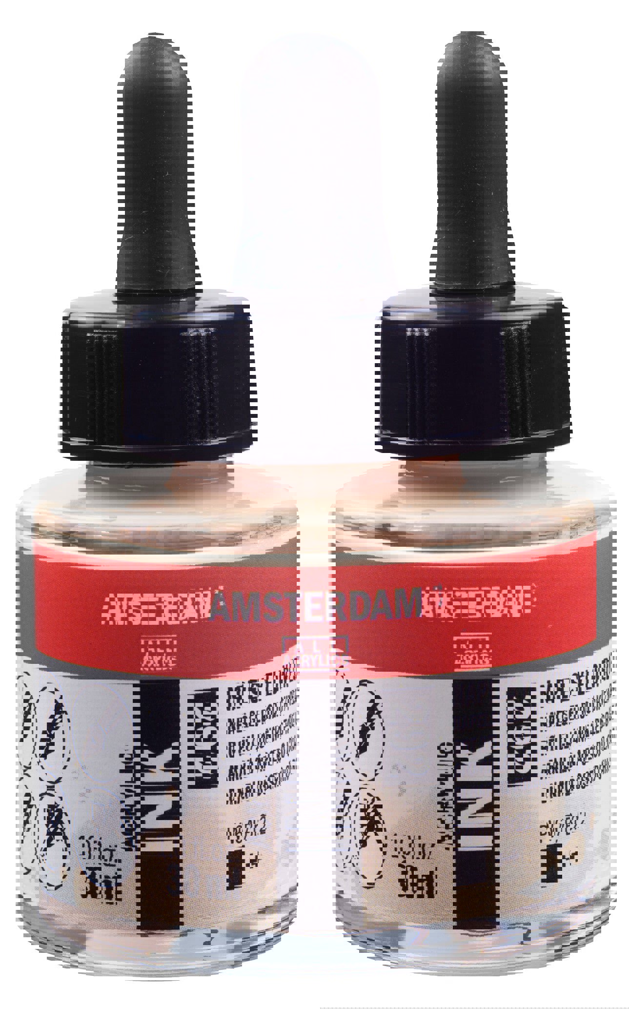 Amsterdam Acrylic Ink Bottle 30 ml B Naples Yellow Red Light