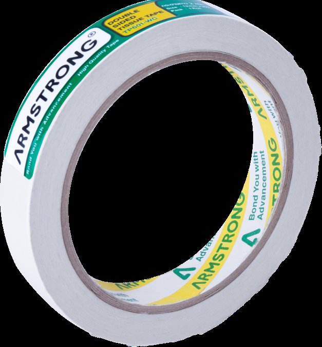 Double Sided Tissue Tape 60Mic.12mmx20y