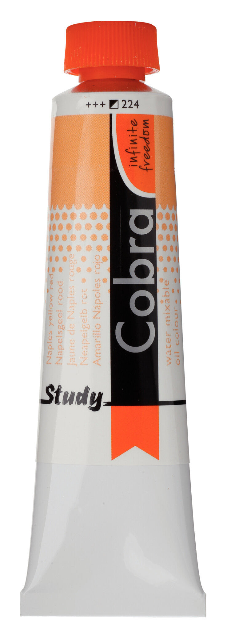 Cobra Study Oil Colour Tube 40 ml Naples Yellow Red