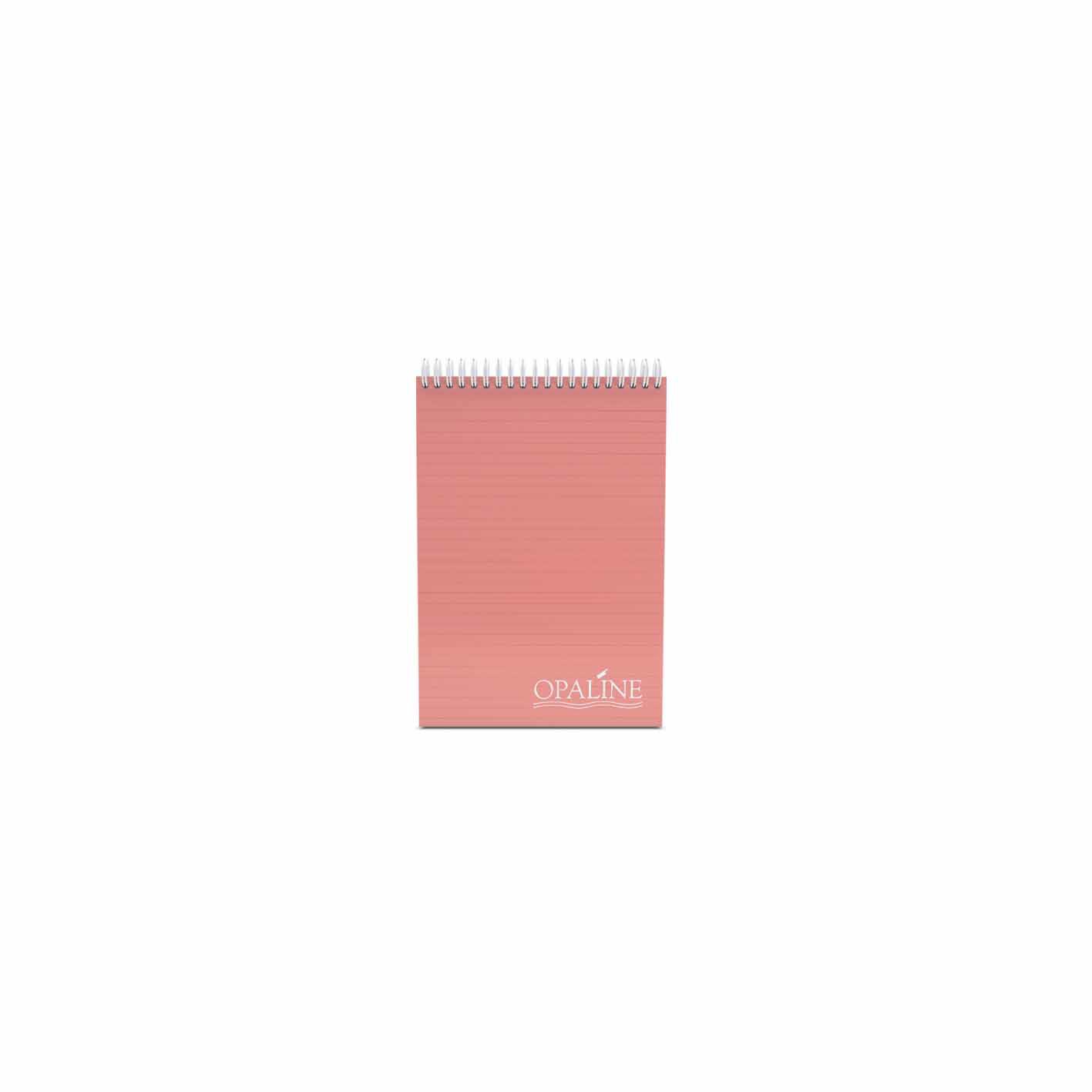OPALINE Note Book Spiral 70g Lines 7.7x10.4cm 96sh