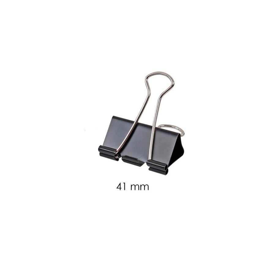 Metal Binder Clip 41mm (1 Dozen)
