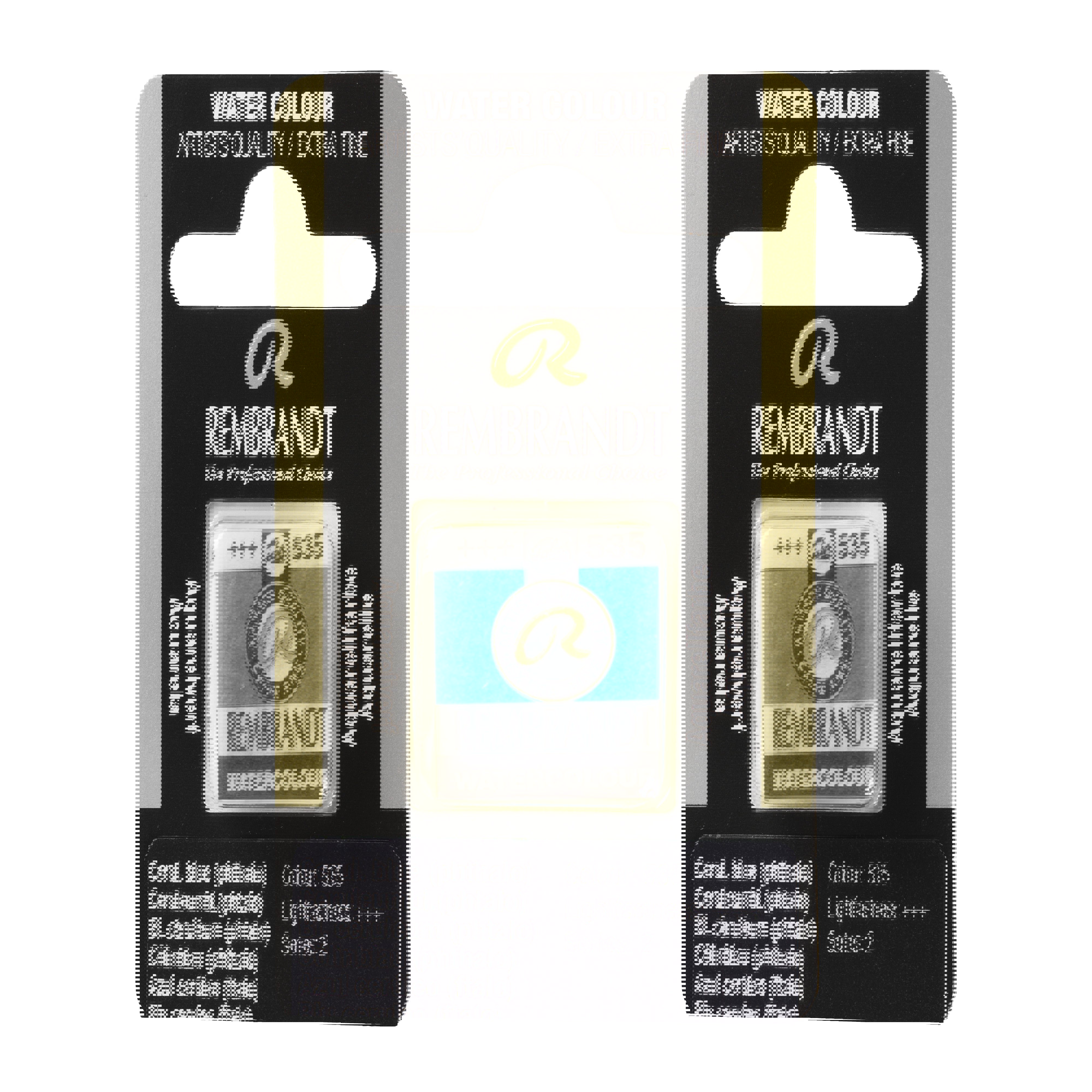 Rembrandt Watercolour Pan B Cerulean Blue (Phthalo) 1 piece