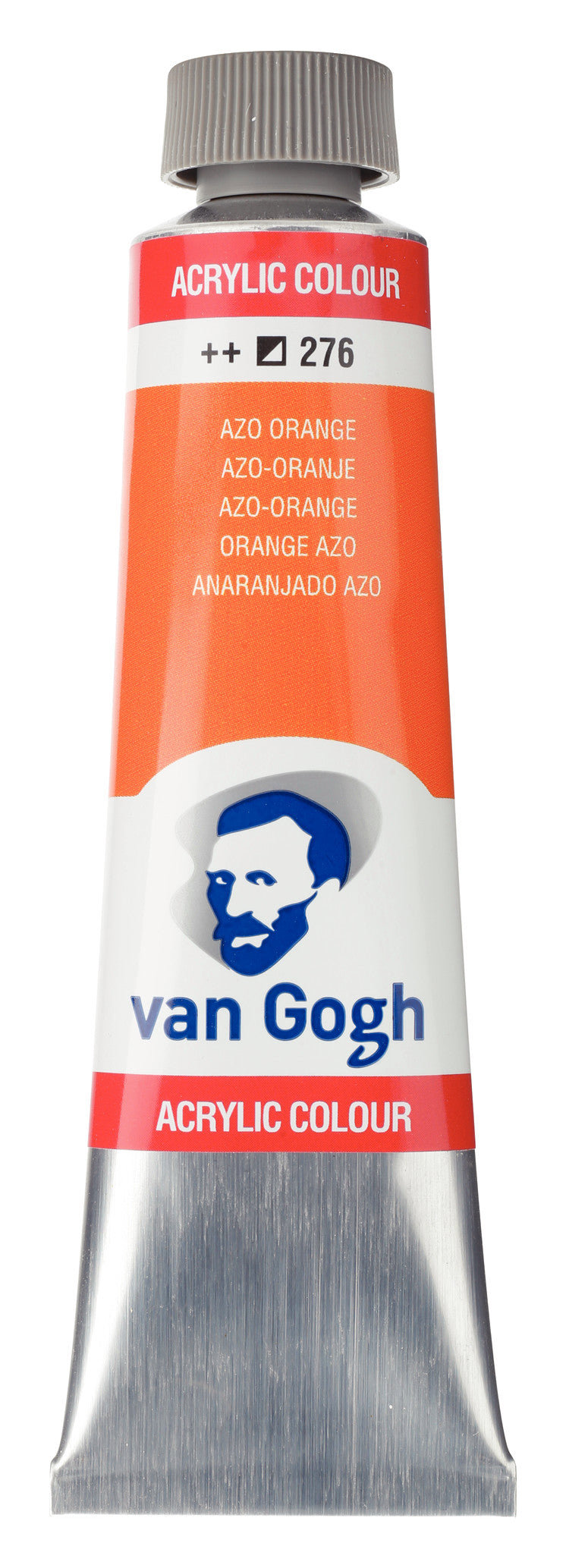Van Gogh Acrylic Colour Tube 40 ml Azo Orange
