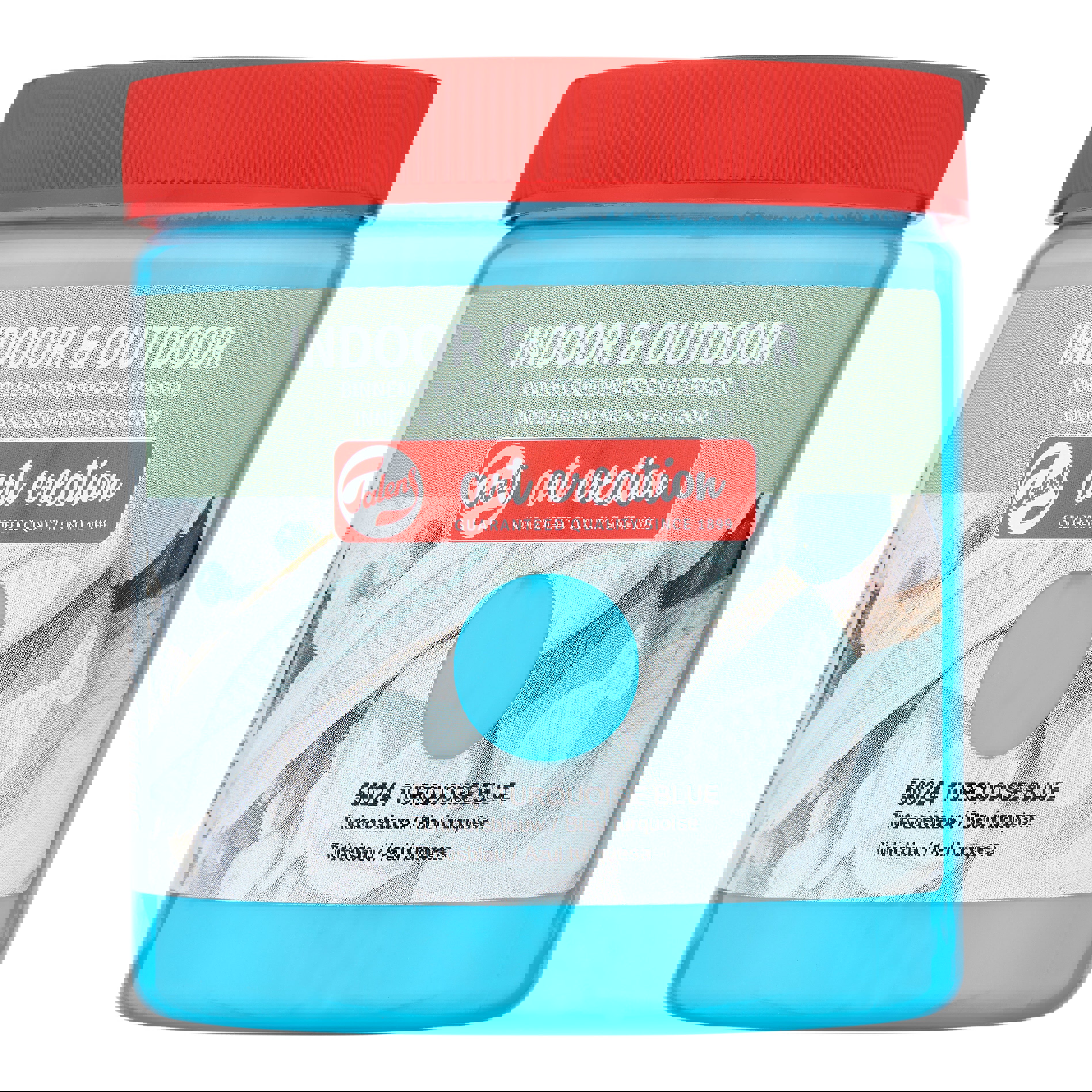 Talens Art Creation Indoor & Outdoor Jar 250 ml Turquoise Blue