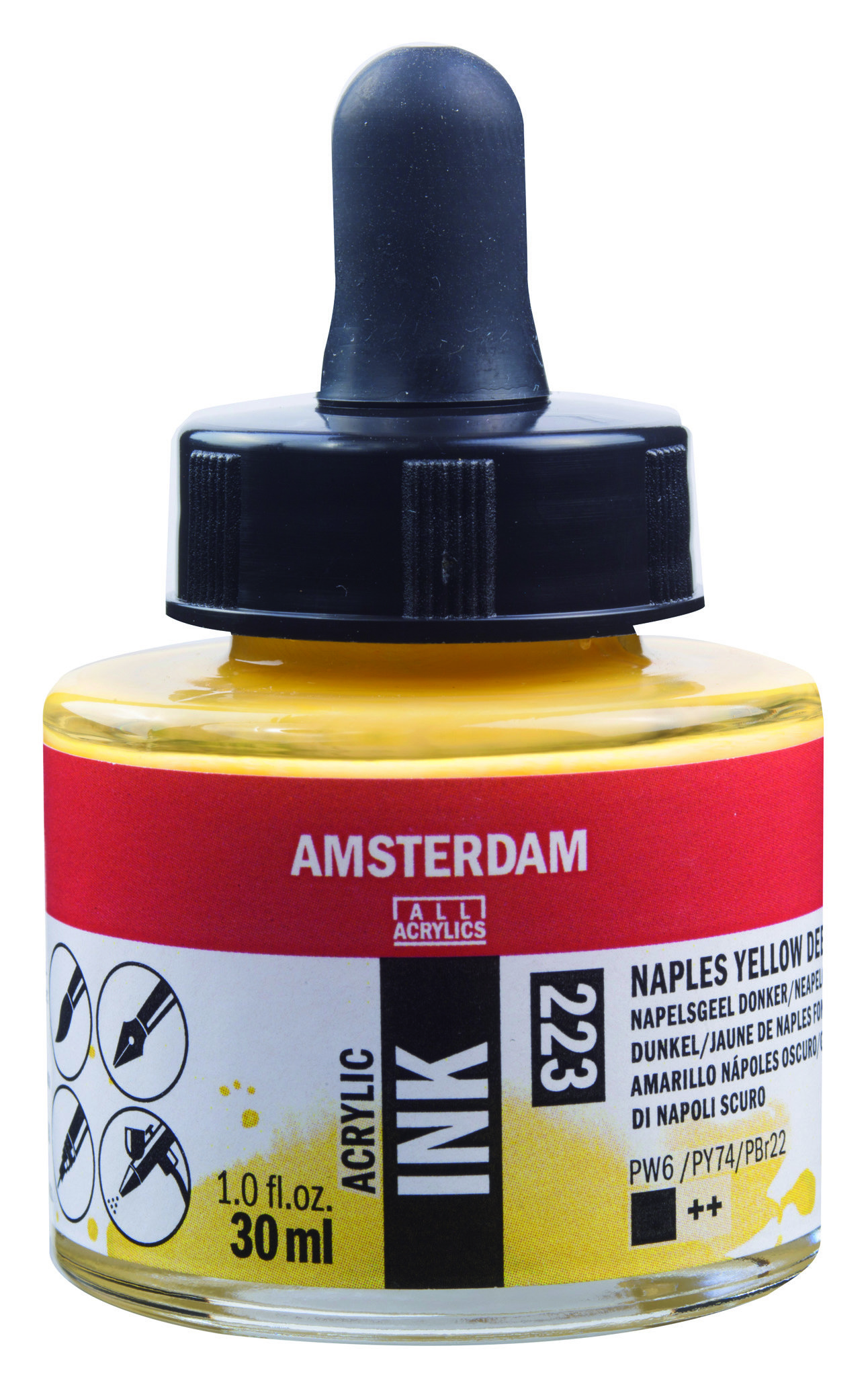 AAC INK 30ML NAPLES YLW DP