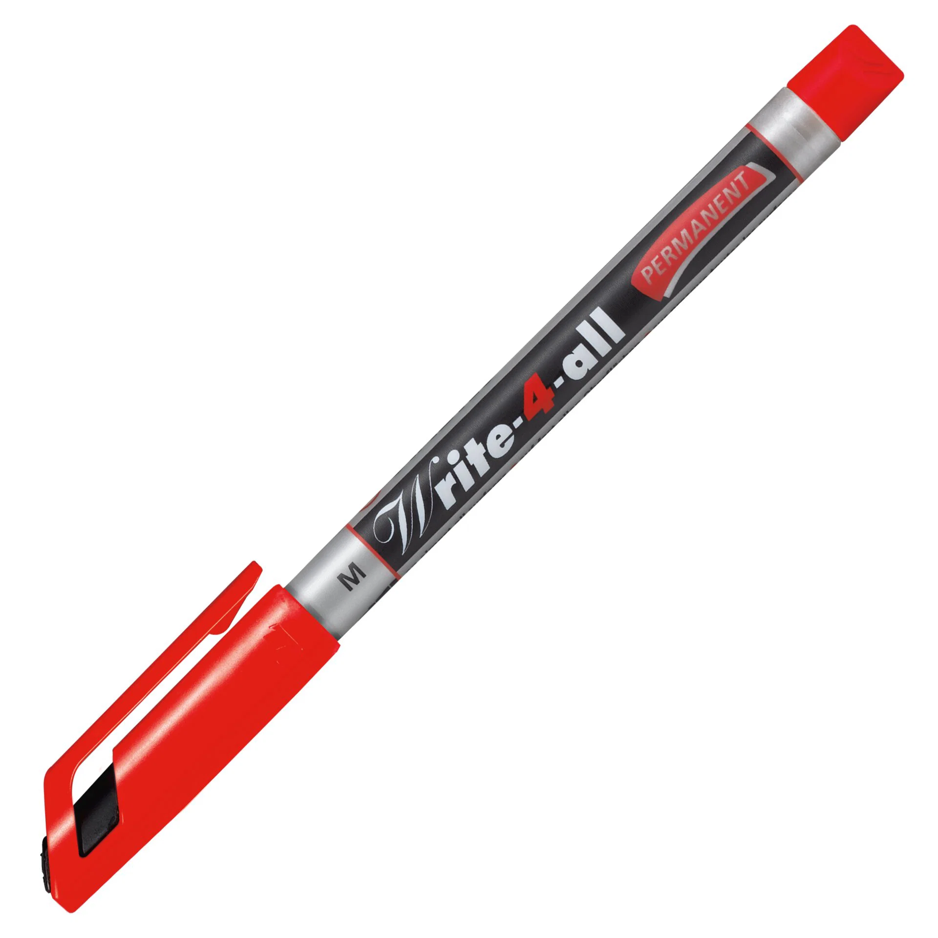 STABILO Write-4-all Permanent Marker medium (M), red, 1.0 mm Thumbnail