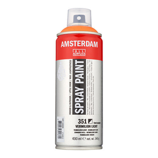 Amsterdam Spray Paint 400 ml Vermilion Light
