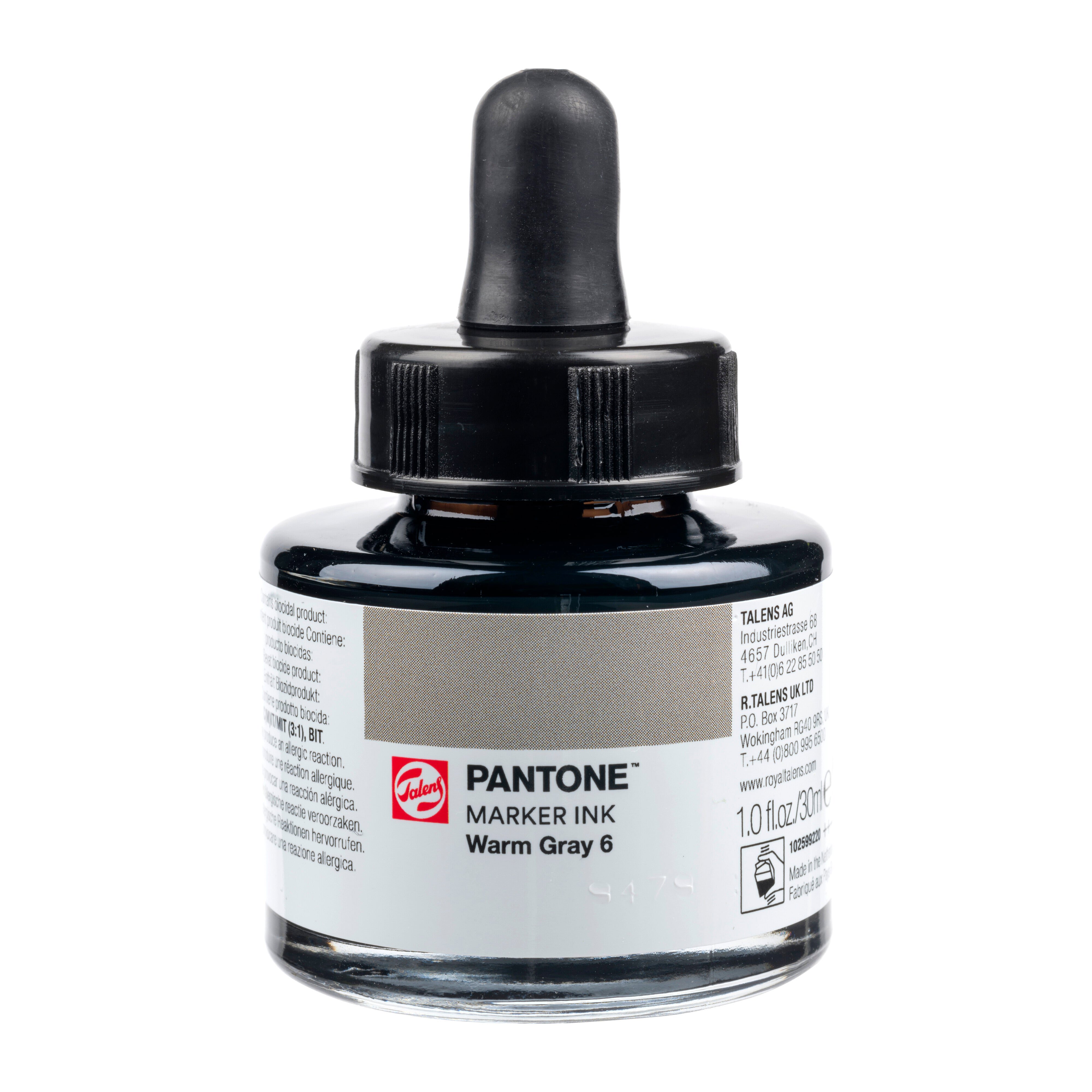 Talens Pantone Marker Ink 30ml Medium Warm Gray