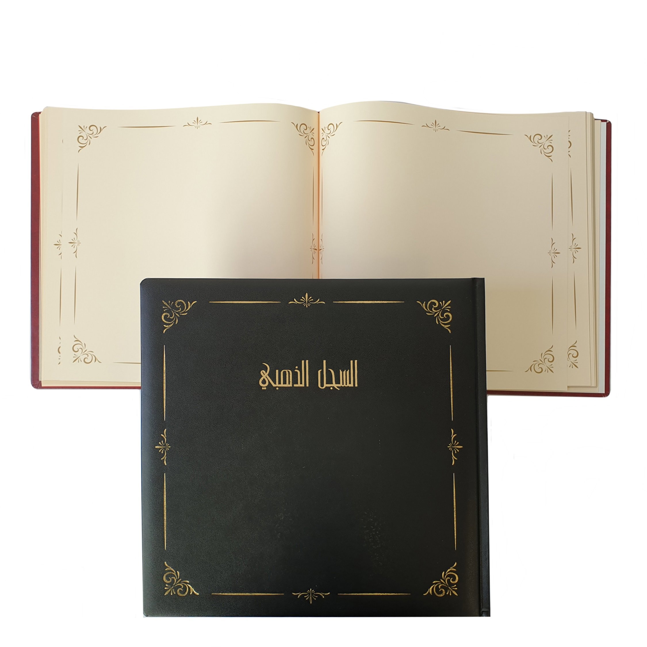 GOLD Book 100gsm Gilded 100sh 29x29cm Black