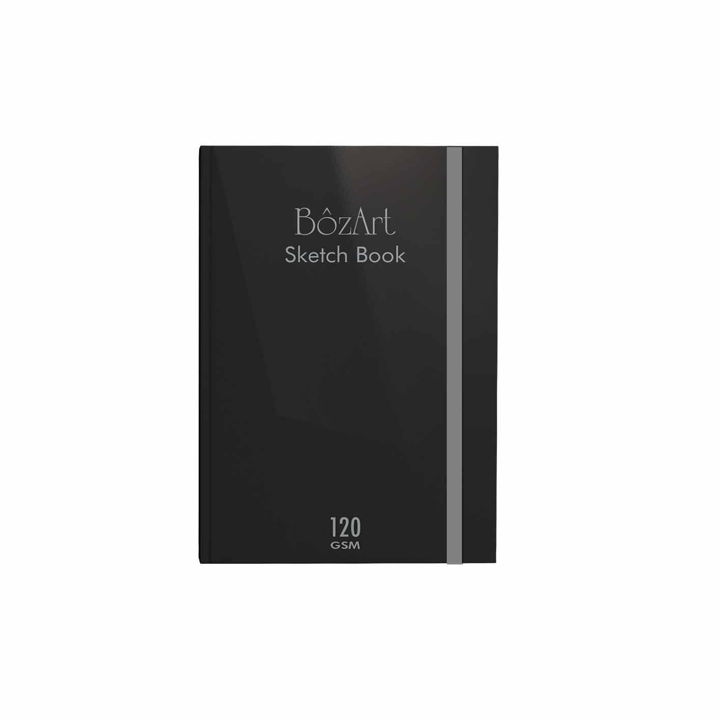BOZART 120g Sketch Book Bound 80sh - A4