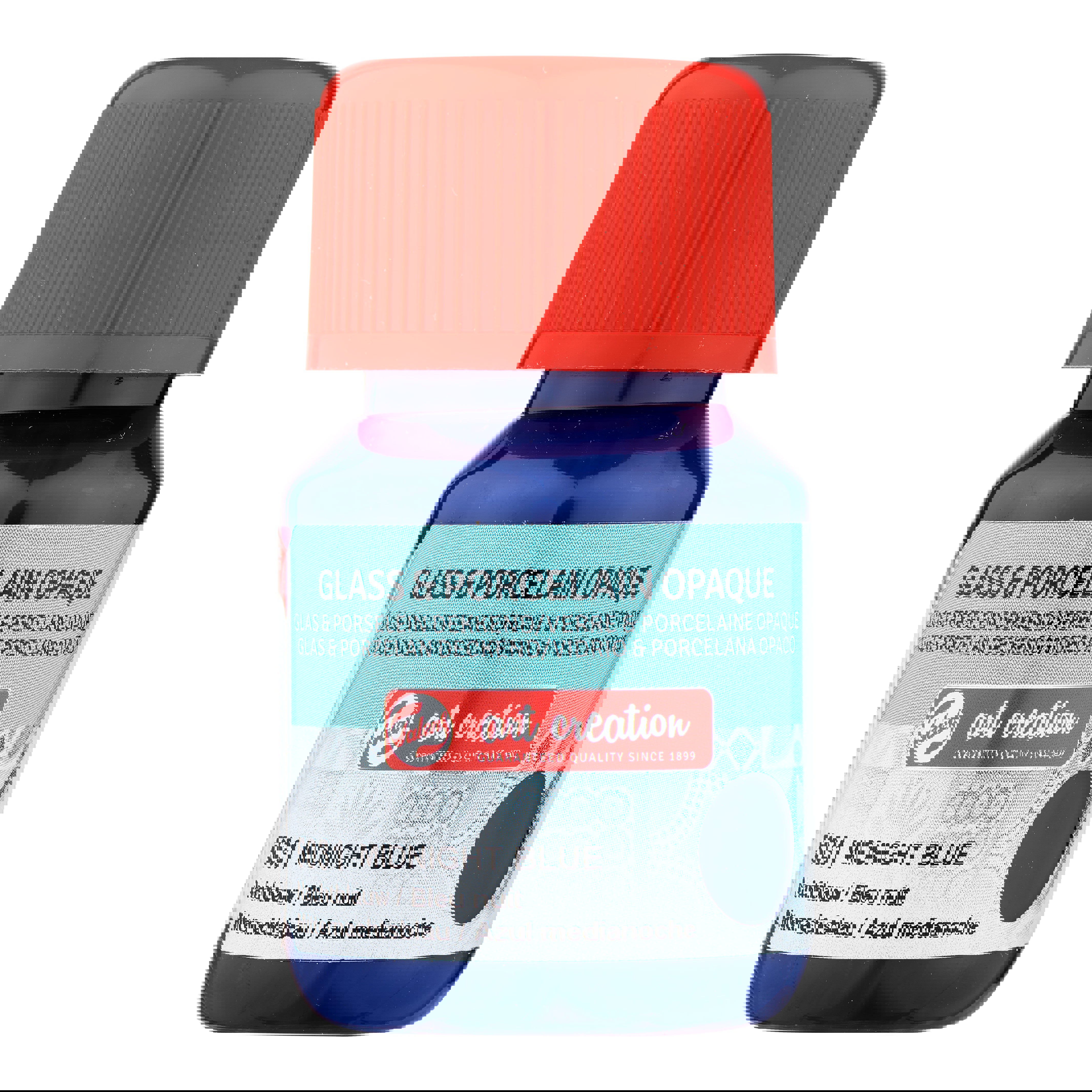 Talens Art Creation Glass & Porcelain Opaque Bottle 30 ml Midnight Blue