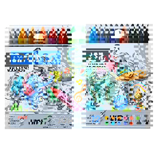 DOMS Jumbo Wax crayons 12 colors