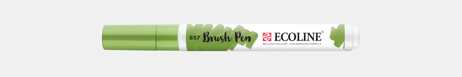 ECOLINE BRUSHPEN BRONZE GREEN Thumbnail