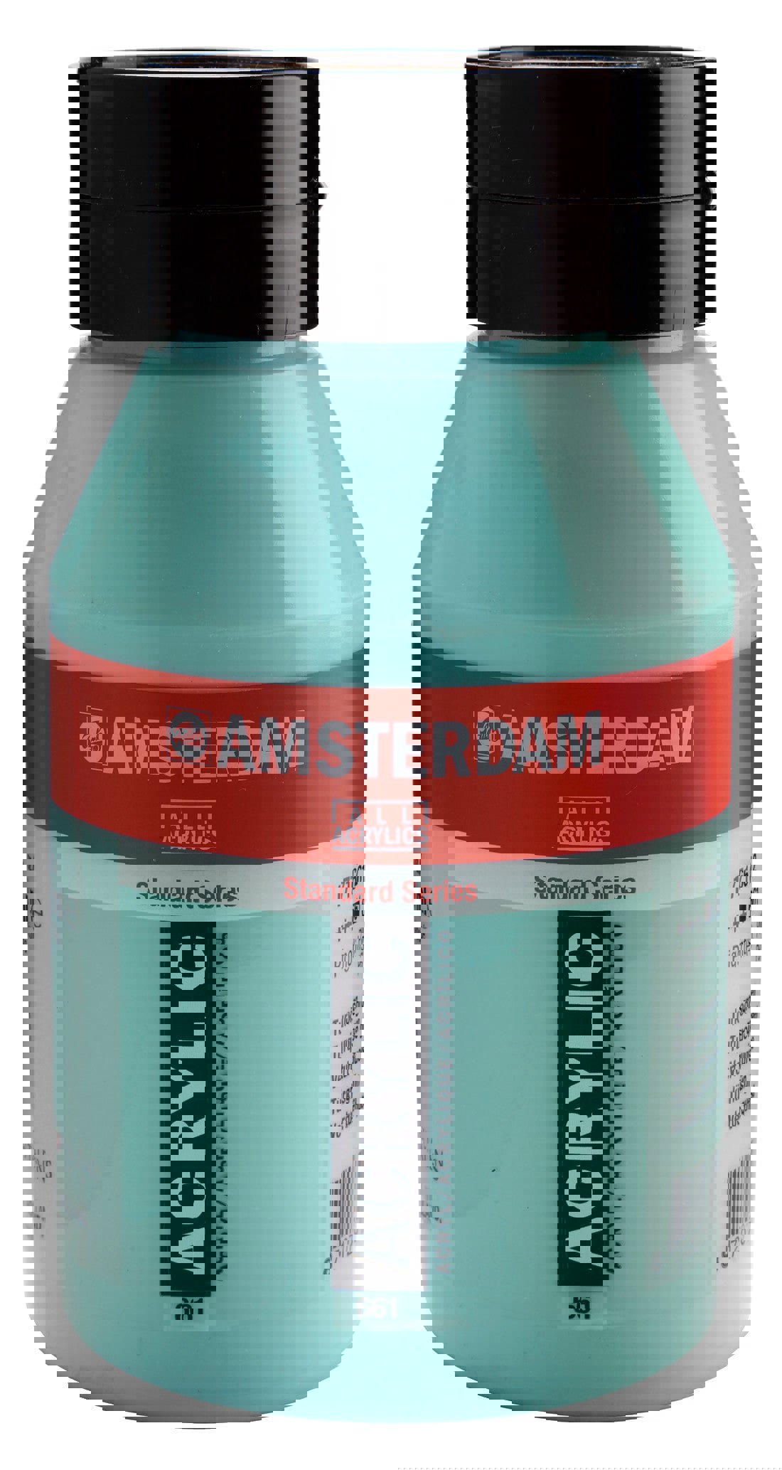 Amsterdam Standard Series Acrylic Jar 1000 ml Turquoise Green