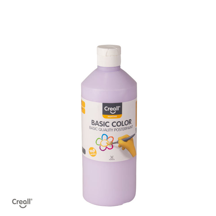 CREALL Gouache Basic 500ml 95 Pastel Violet