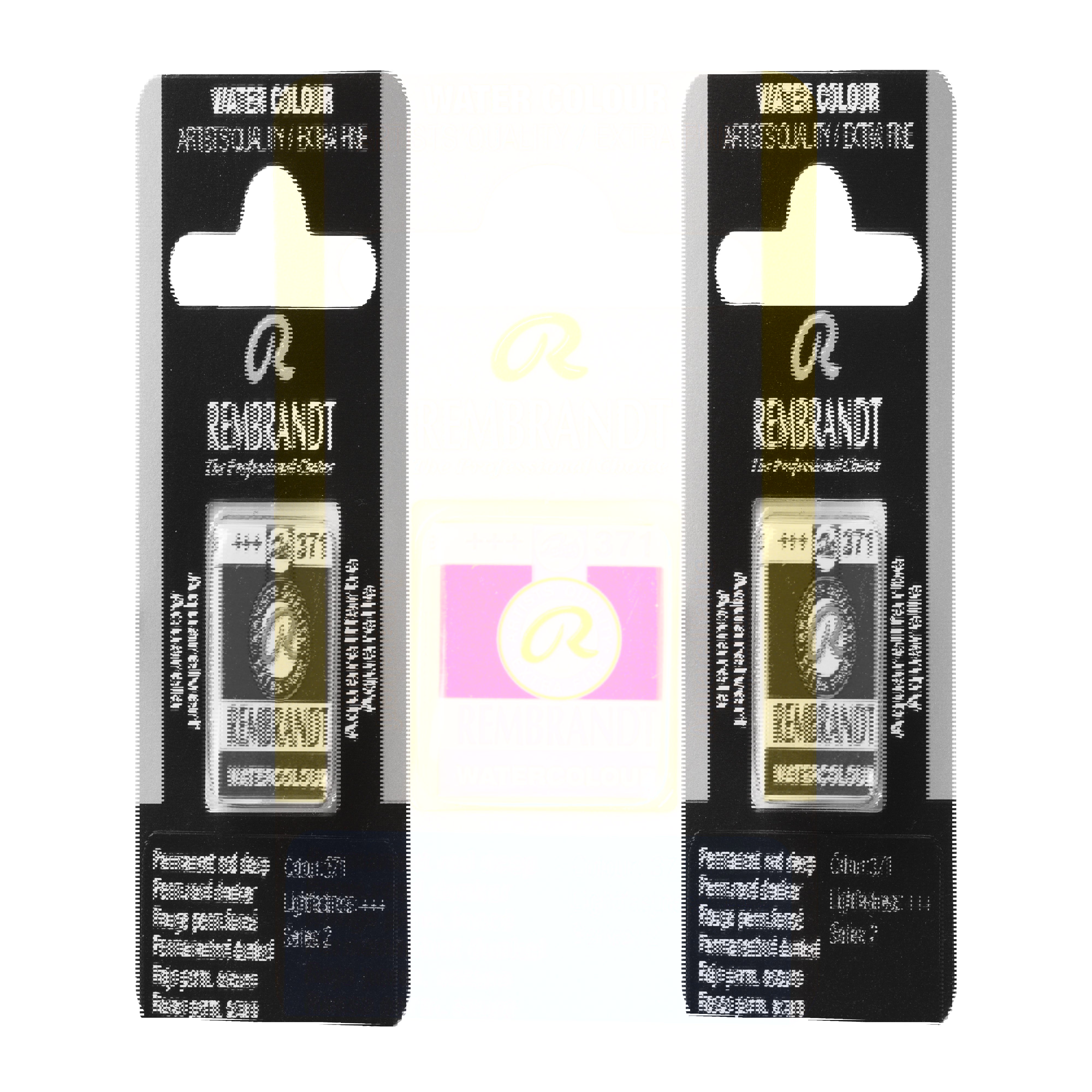 Rembrandt Watercolour Pan Permanent Red Deep 1 piece