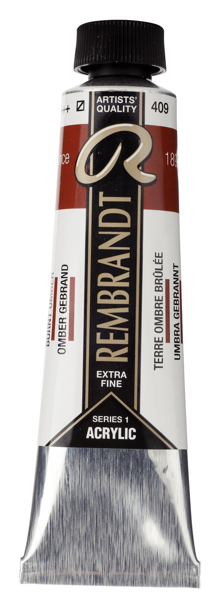 Rembrandt Acrylic Colour Tube 40 ml Burnt Umber