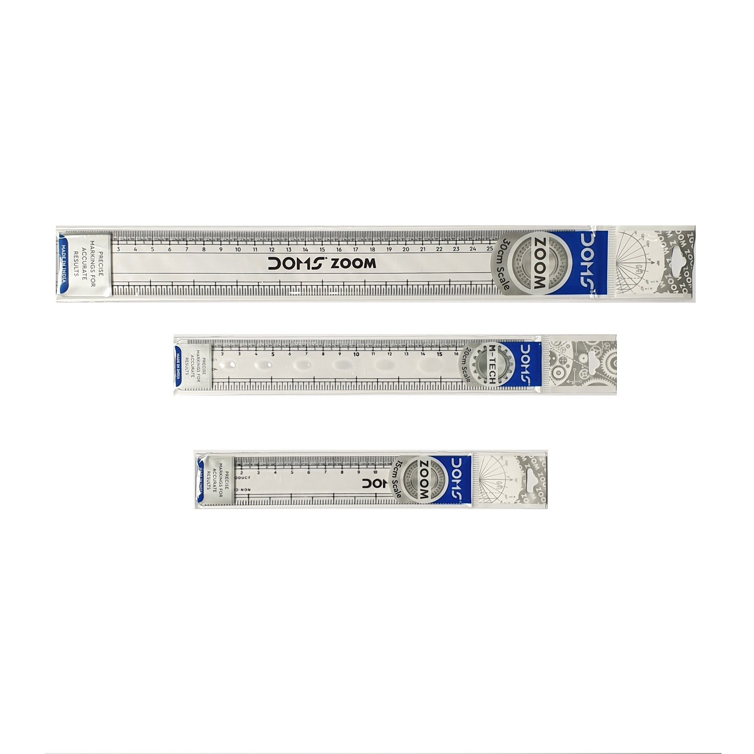 DOMS ZOOM ruler 30cm