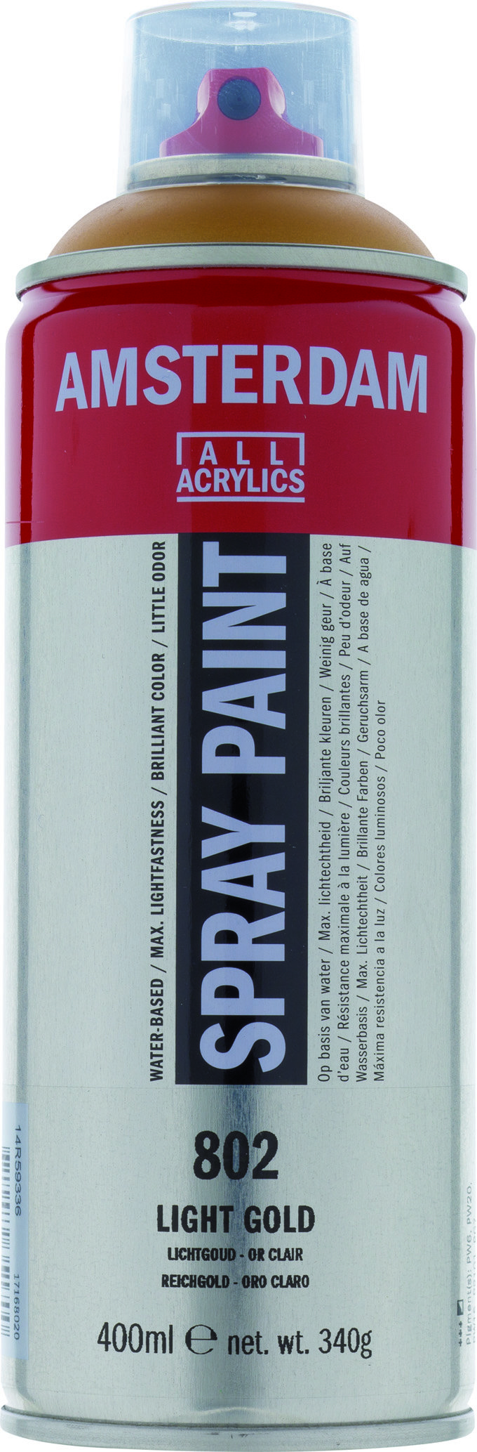 AAC SPRAY 400ML LIGHT GOLD