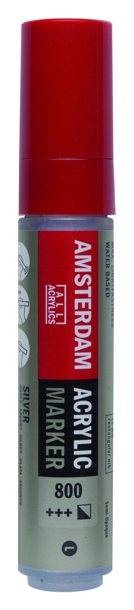 AAC MARKER L SILVER BL