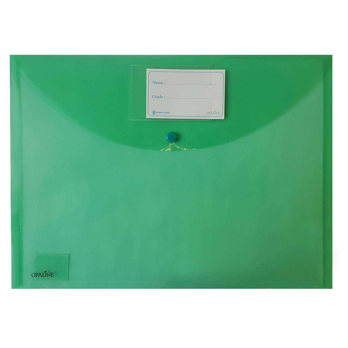 OPALINE button file- 300mic- FC- Green