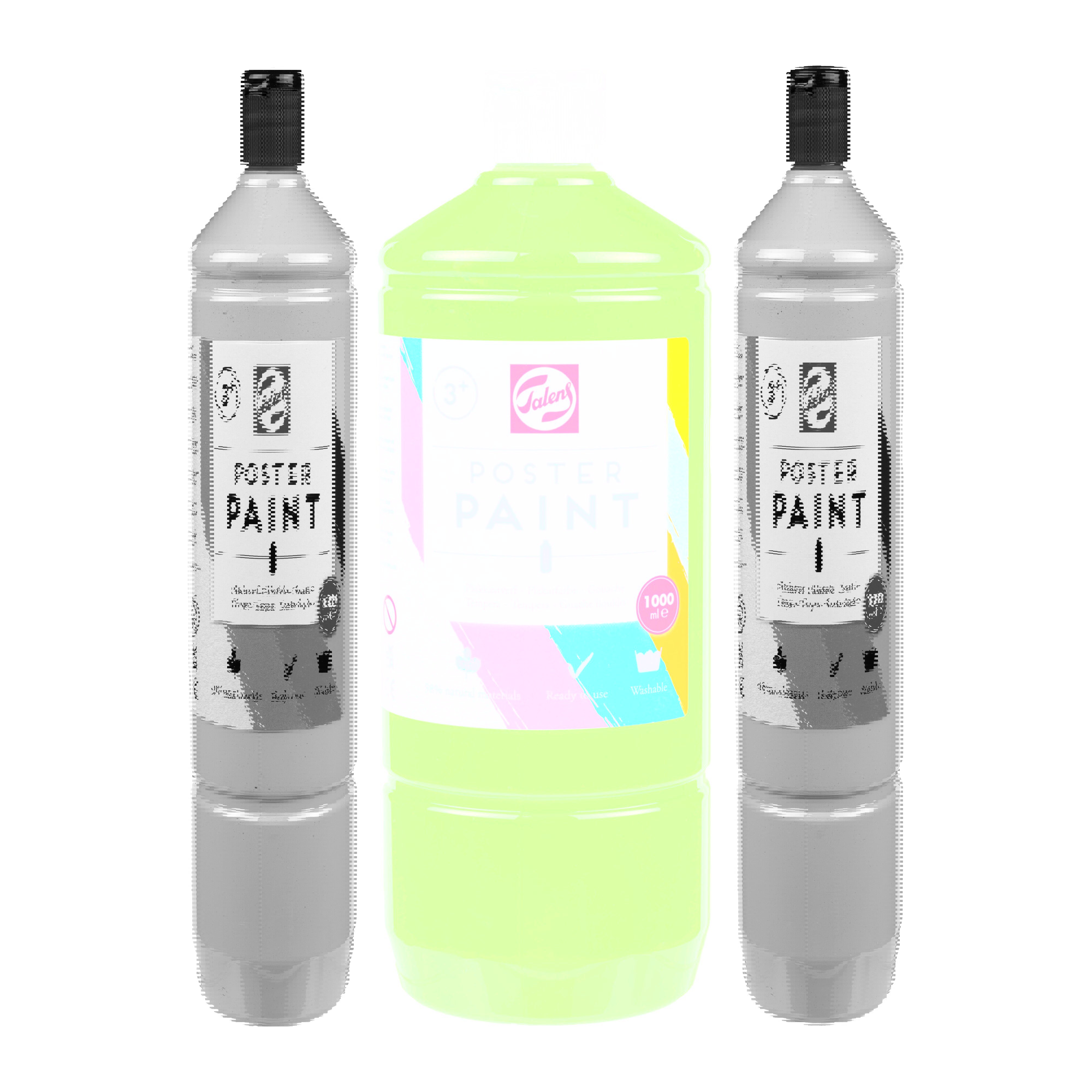 Talens School Colours Bottle 1000 ml Spring Green