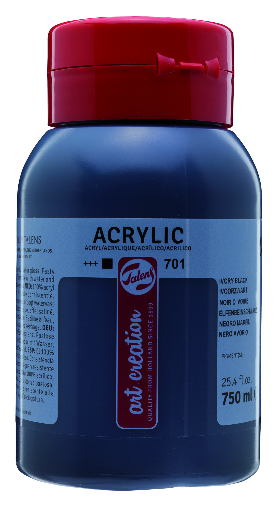 TAC ACRYL 750ML IVORY BLACK