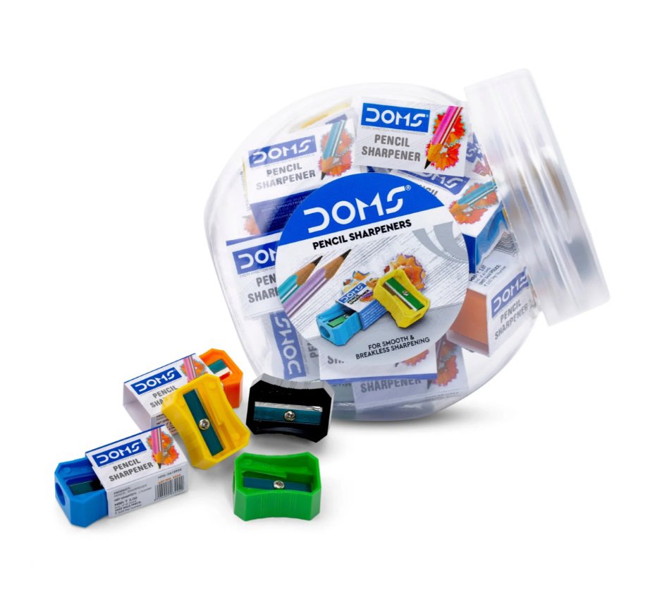 DOMS Regular Sharpener Jar 50 Pcs