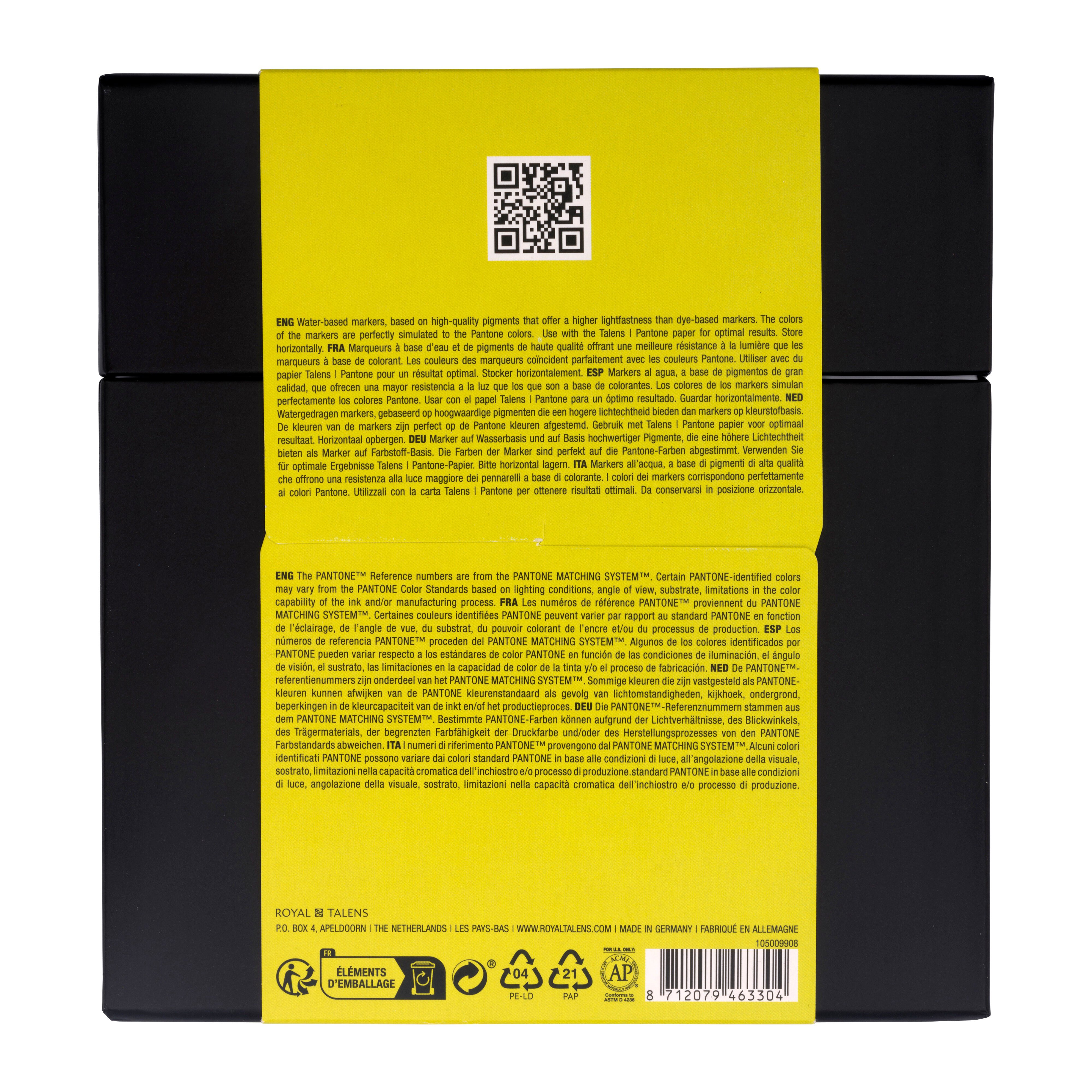 Talens Pantone Set Green Yellow x9 Markers Thumbnail