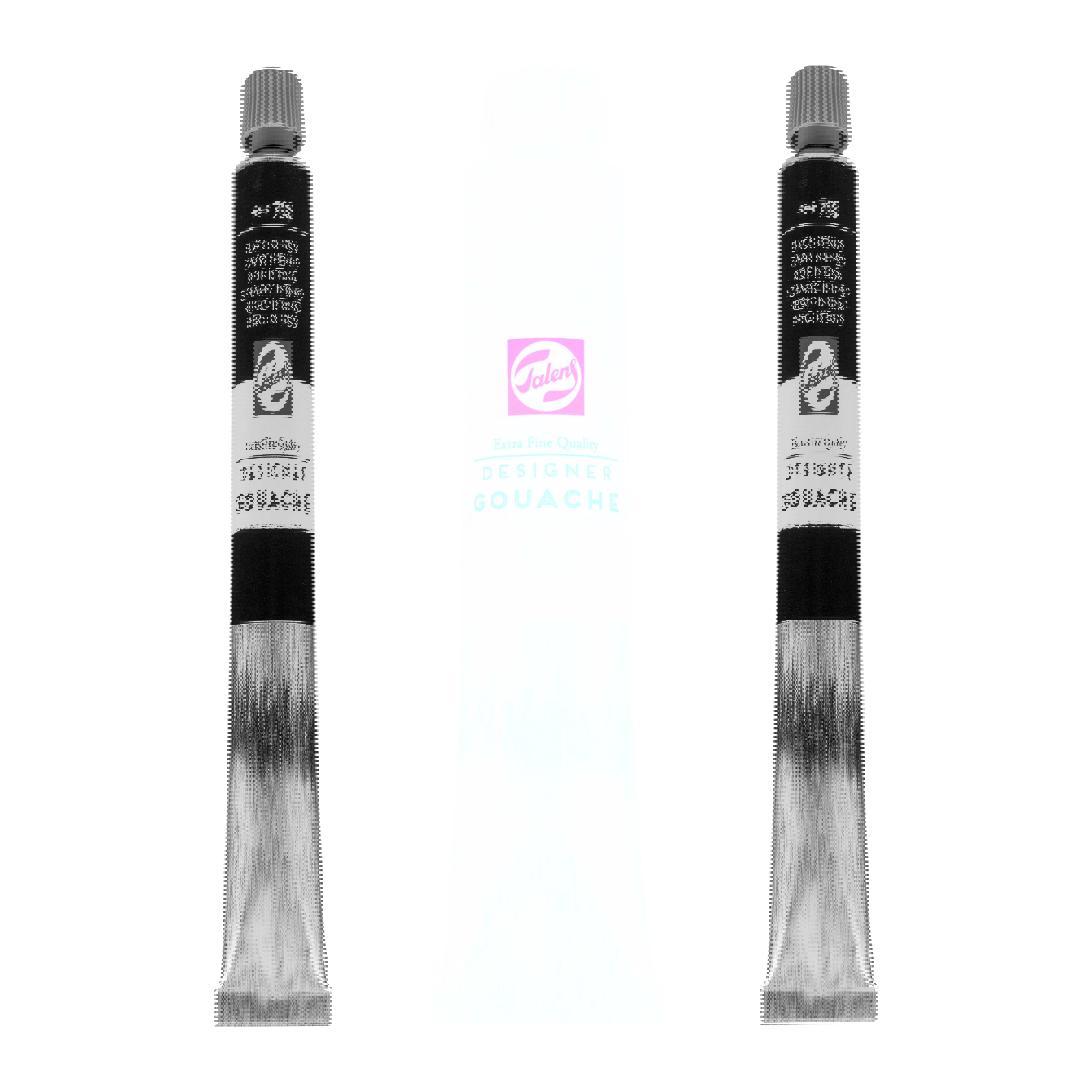 Talens Gouache Extra Fine Quality Tube 60 ml Black Intenso
