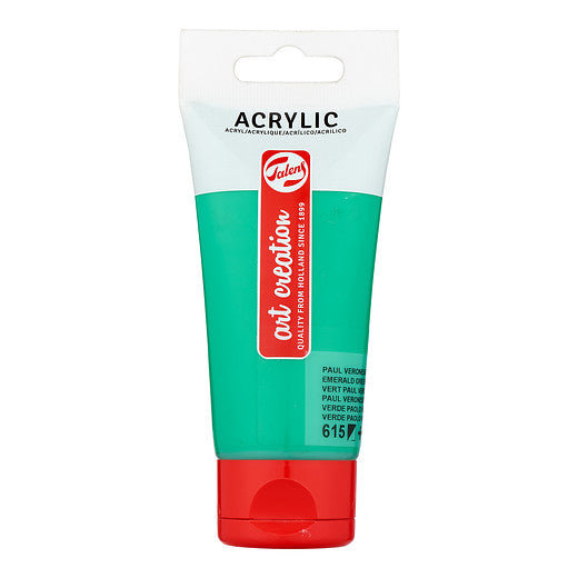 Talens Art Creation Acrylic Colour Tube 75 ml Emerald Green