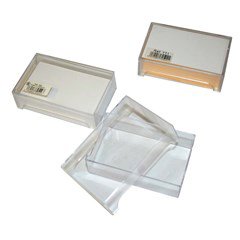 Transp. PVC Box for Business cards