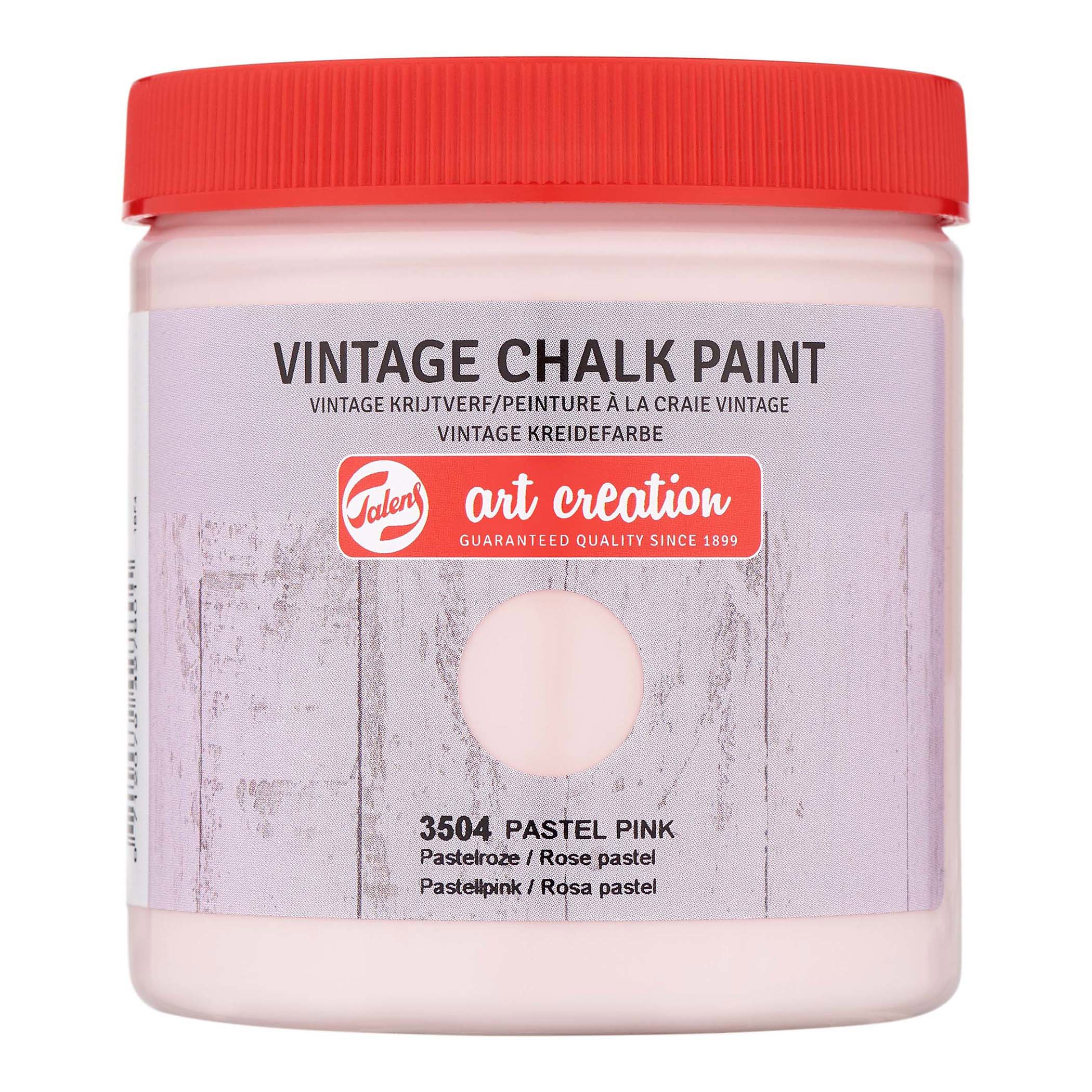 Talens Art Creation Vintage Chalk Jar 250 ml Pastel Pink