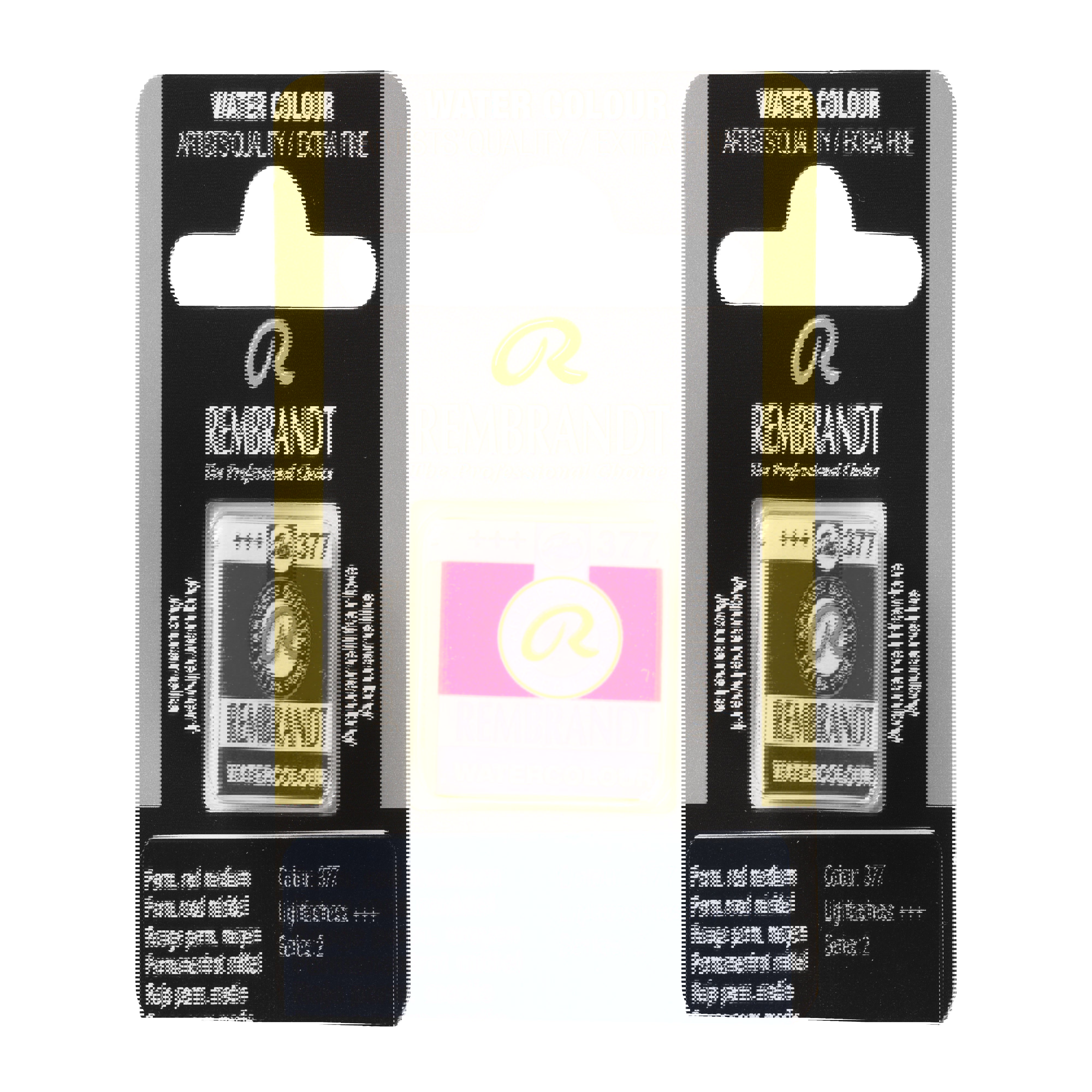 Rembrandt Watercolour Pan Permanent Red Medium 1 piece