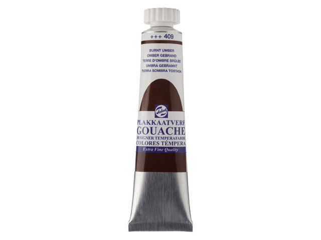 GOUACHE 20ML BURNT UMBER
