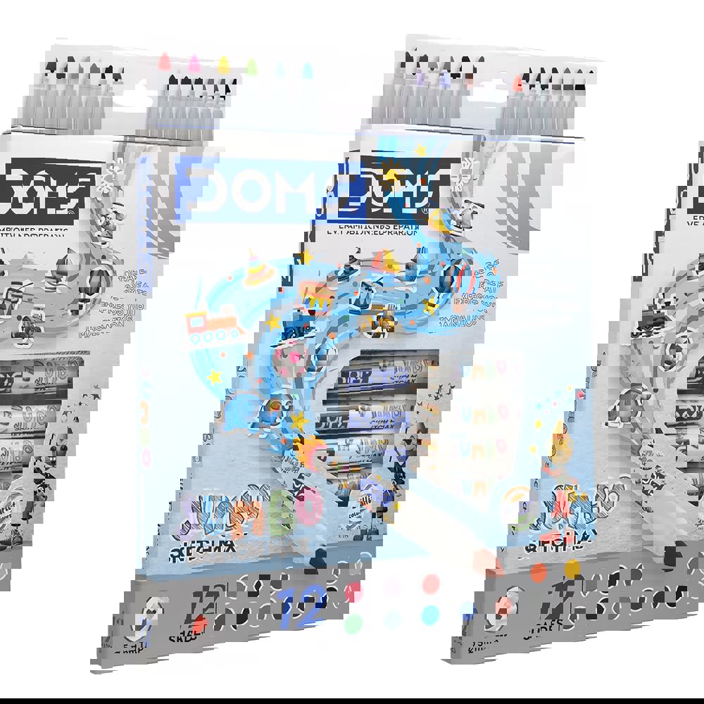 DOMS Jumbo Sketch Max 12 Shades