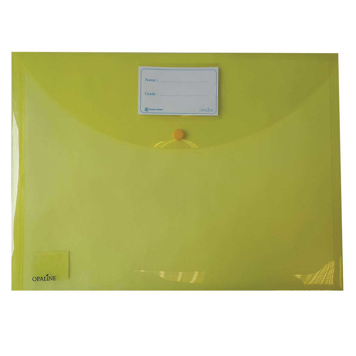 OPALINE button file- 300mic- FC- Yellow