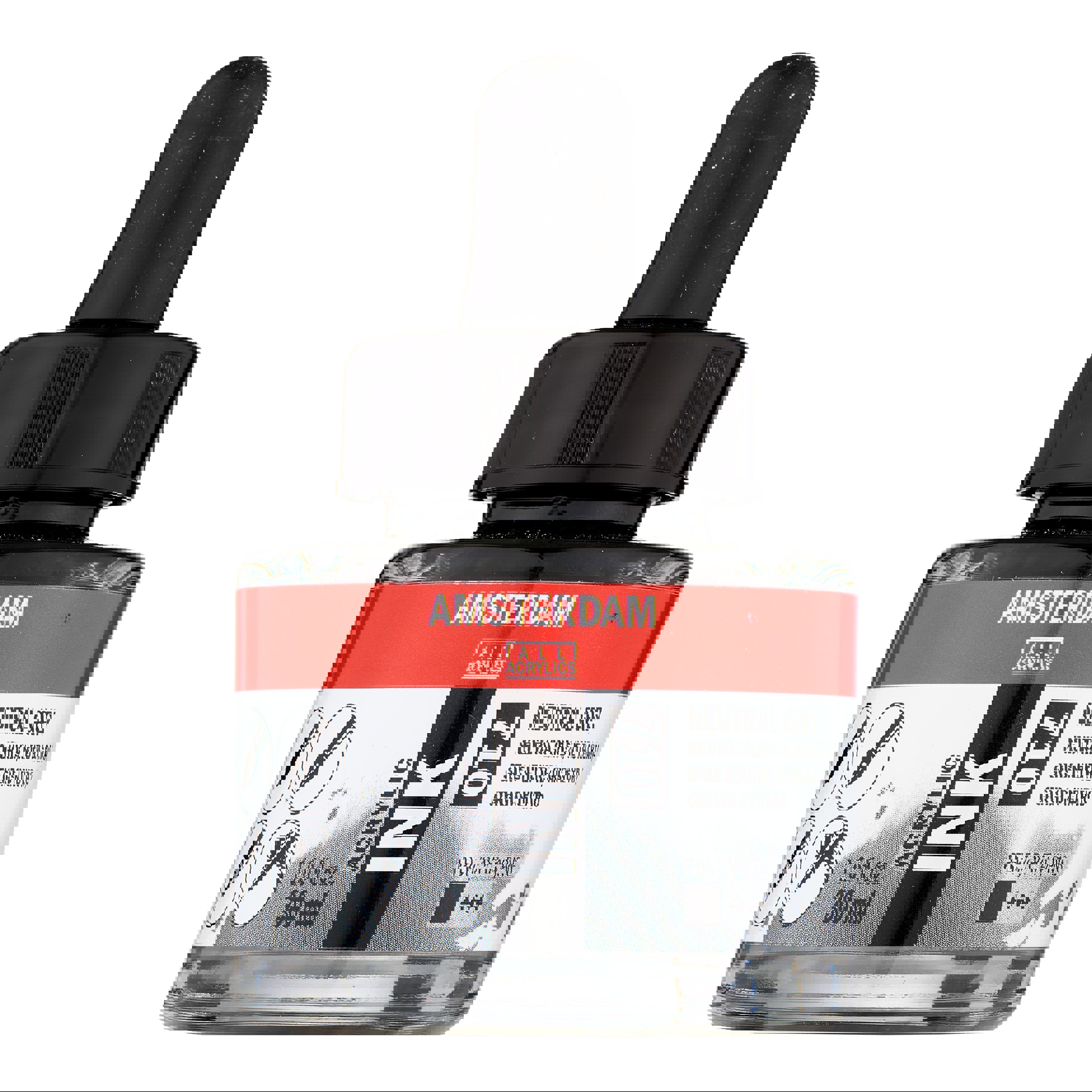 Amsterdam Acrylic Ink Bottle 30 ml Neutral Grey