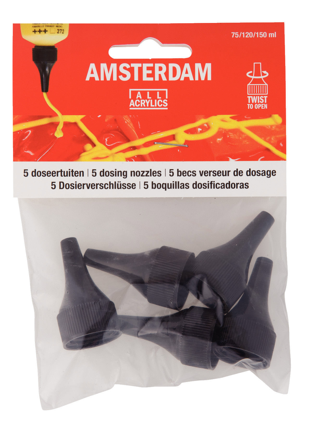 Amsterdam Dosing nozzle 5 pieces