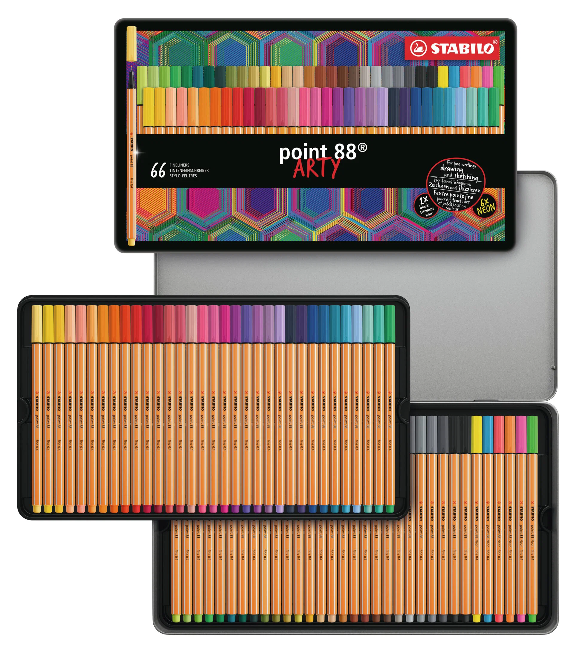 ARTY point 88 Metal Case 66 Pieces Thumbnail