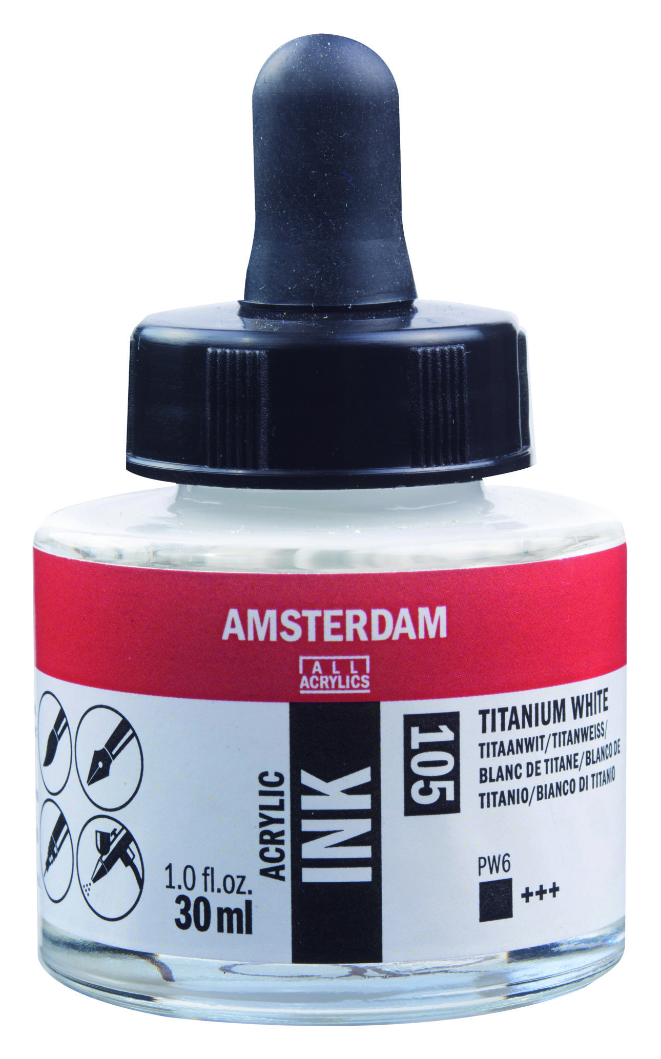 AAC INK 30ML TITANIUM WHITE