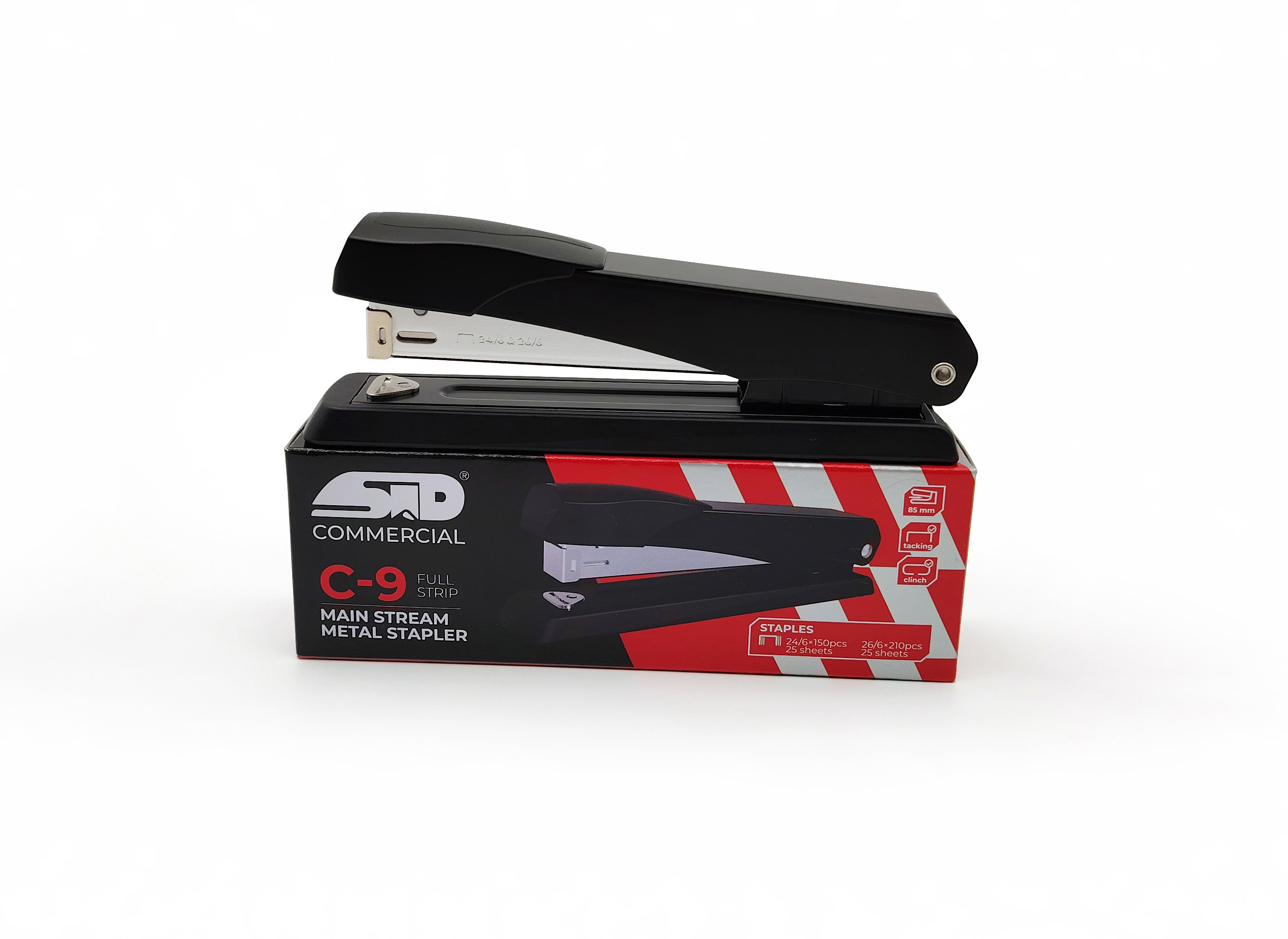 Stapler Full Strip Main Stream 24/6-26/6, 25sh