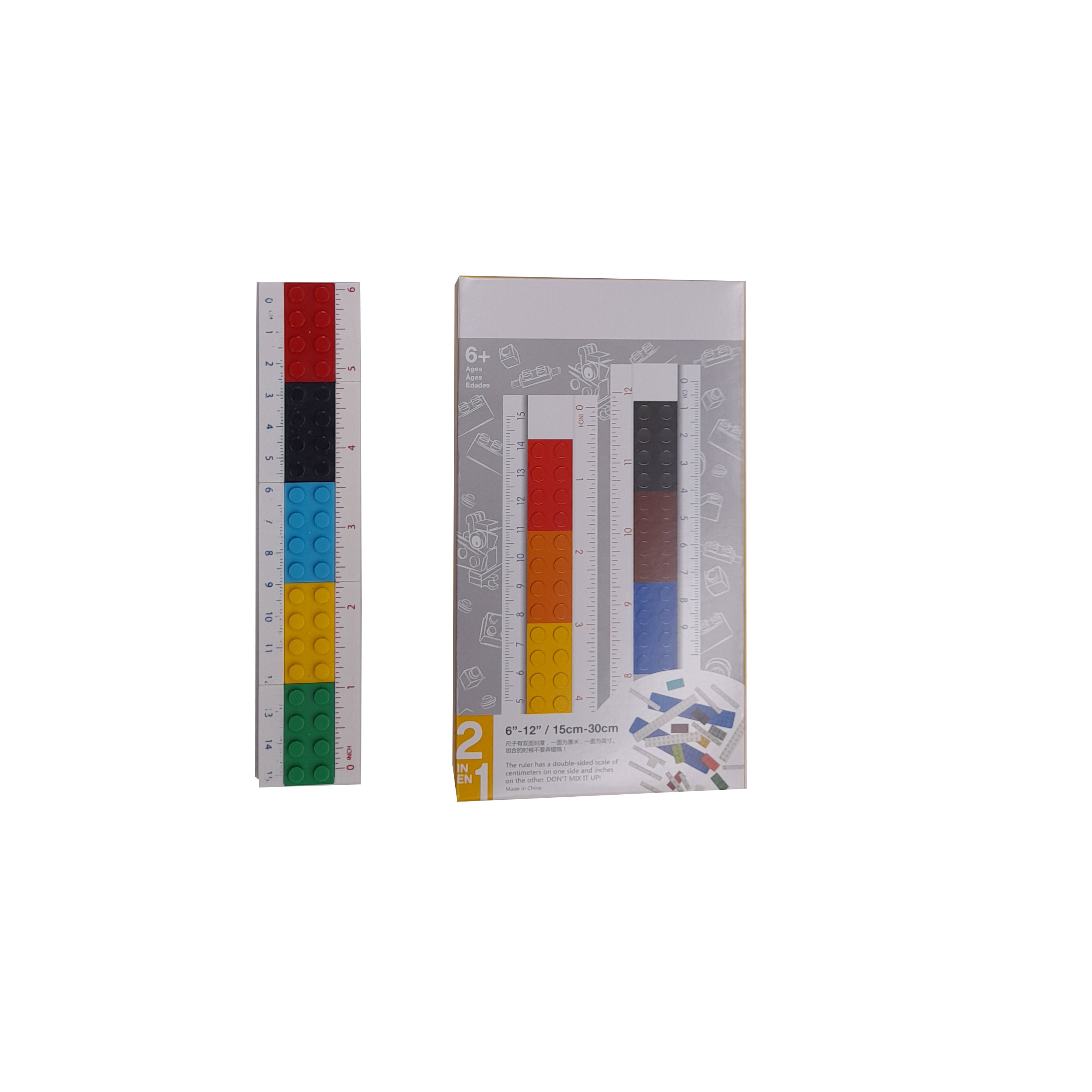 FUN Set of 2 rulers 15cm DO IT YOURSELF