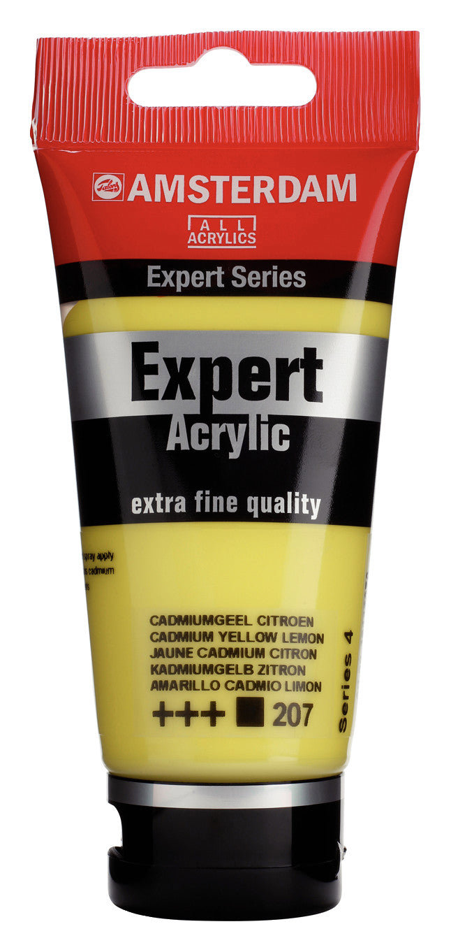 Amsterdam Expert Series Acrylic Tube 75 ml Cadmium Yellow Lemon
