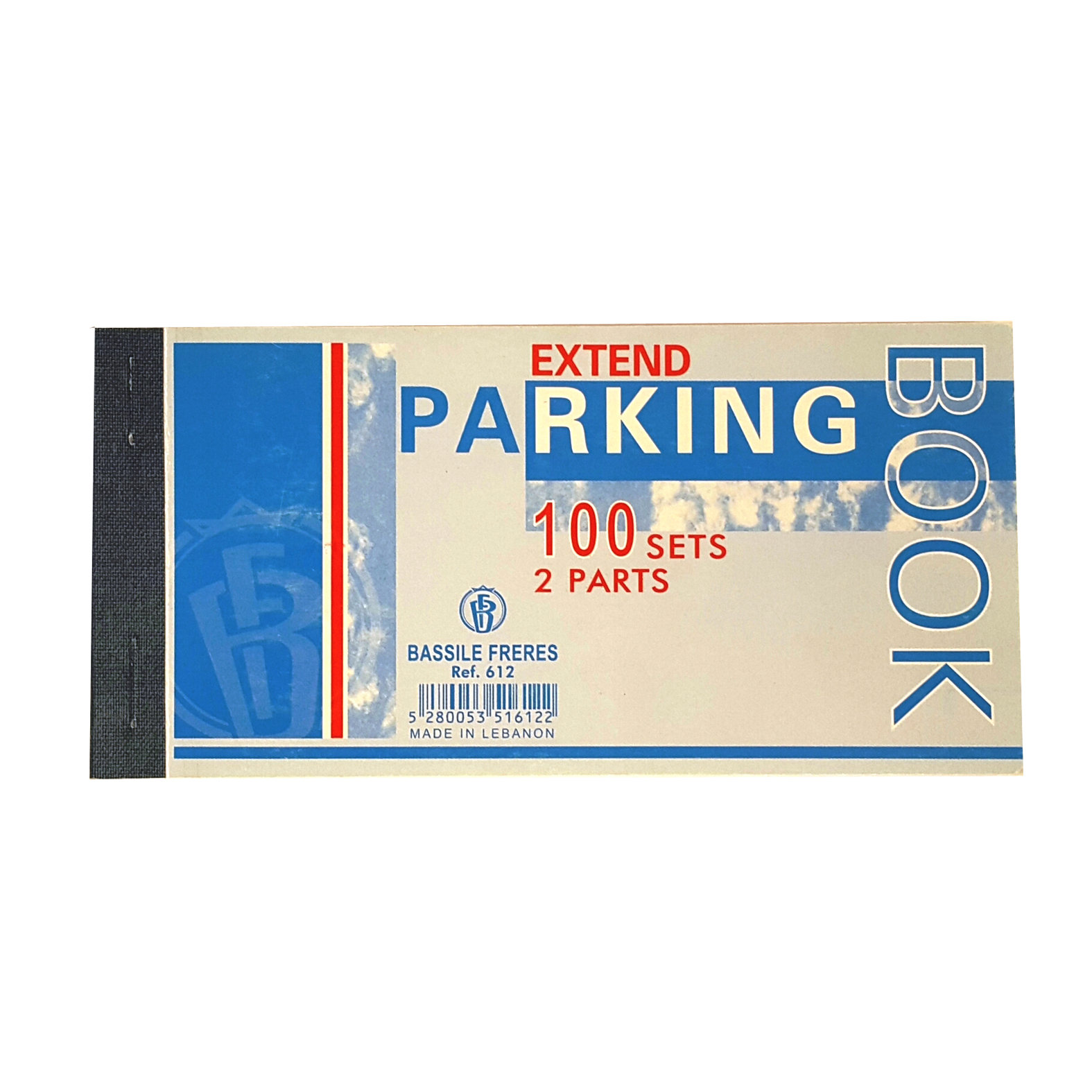 PARKING book- 100 sets- 2 parts 7 x 14cm