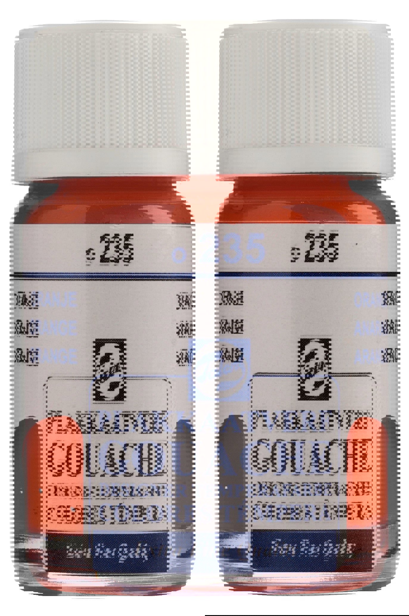 Talens Gouache Extra Fine Quality Bottle 16 ml Orange
