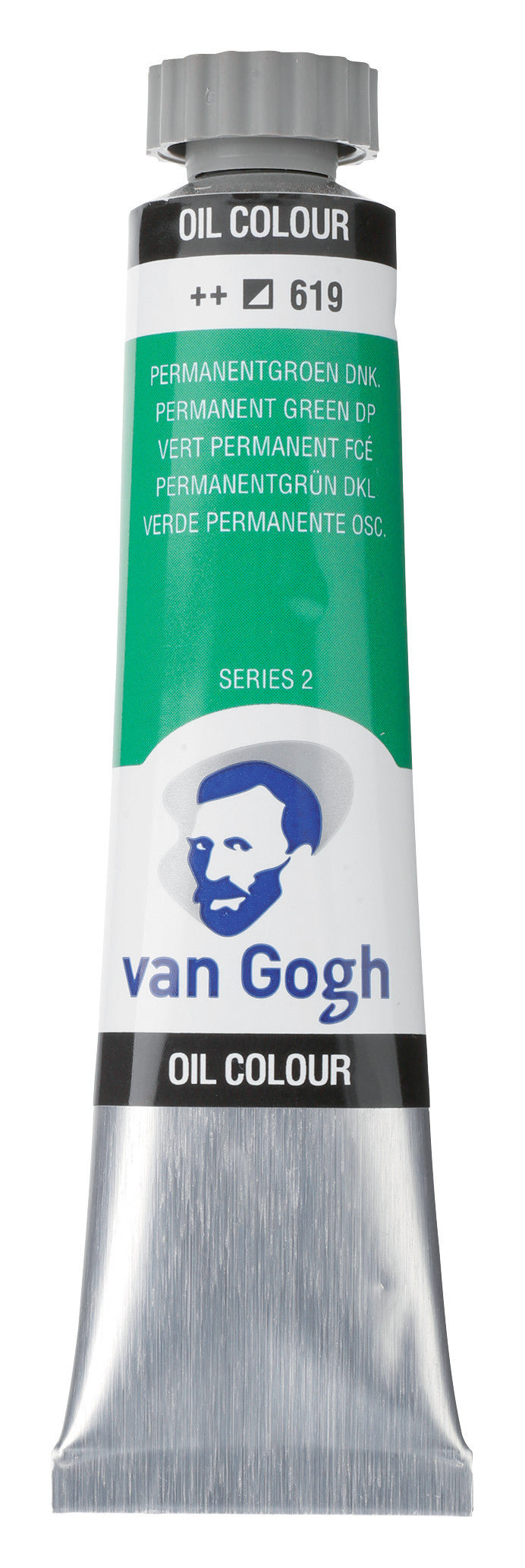 Van Gogh Oil Colour Tube 20 ml Permanent Green Deep