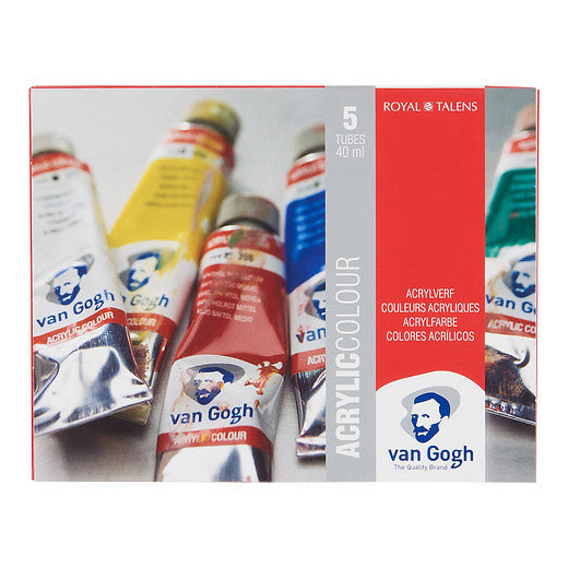Van Gogh Acrylic colour starter set | 5 x 40 ml